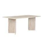 Τραπέζι Linza Megapap χρώμα travertine 180x90x75εκ. - Image 4