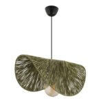 Βρες το Φωτιστικό οροφής Taco Megapap E27 γιούτα μονόφωτο χρώμα πράσινο 51x36x55εκ. σε μοναδική τιμή στο clickforshop.gr