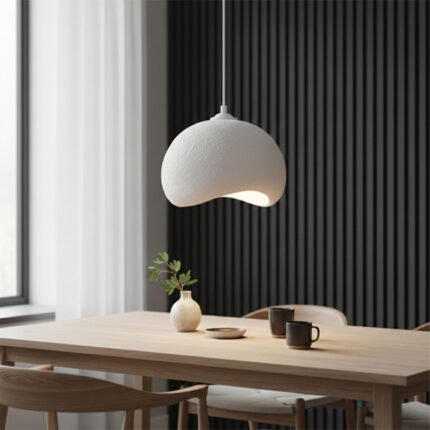 Βρες το Φωτιστικό οροφής Yontu Megapap E27 fiberglass μονόφωτο χρώμα λευκό 34x29x120εκ. σε μοναδική τιμή στο clickforshop.gr