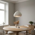 Βρες το Φωτιστικό οροφής Lora Megapap E27 fiberglass μονόφωτο χρώμα λευκό 32x28x120εκ. σε μοναδική τιμή στο clickforshop.gr