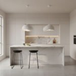 Φωτιστικό οροφής Loval Megapap E27 fiberglass μονόφωτο χρώμα λευκό 32x27x120εκ. - Image 3