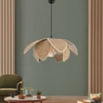 Βρες το Φωτιστικό οροφής Magnolia Megapap E27 ύφασμα PVC μονόφωτο χρώμα μπεζ Ø40x55εκ. σε μοναδική τιμή στο clickforshop.gr