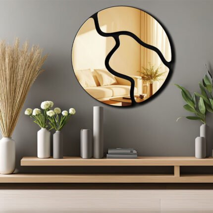 Βρες το Διακοσμητικό τοίχου Ayna Μegapap με plexiglass Ø48x48εκ. σε μοναδική τιμή στο clickforshop.gr
