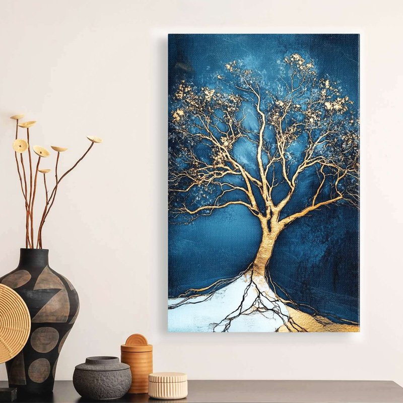 Πίνακας σε καμβά "Golden Tree" Megapap ψηφιακής εκτύπωσης 70x100x3εκ. Βρες το Πίνακας σε καμβά "Golden Tree" Megapap ψηφιακής εκτύπωσης 70x100x3εκ. σε μοναδική τιμή στο clickforshop.gr