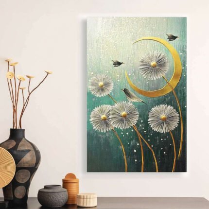 Βρες το Πίνακας σε καμβά "Wildflowers" Megapap ψηφιακής εκτύπωσης 70x100x3εκ. σε μοναδική τιμή στο clickforshop.gr
