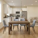 Βρες το Σετ τραπεζαρία 5τμχ Darlen - Chiara Megapap χρώμα καρυδί - γκρι 125x72x74εκ. σε μοναδική τιμή στο clickforshop.gr