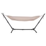 ΑΙΩΡΑ CRAVE HM6304.02 ΑΝΘΡΑΚΙ ΜΕΤΑΛΛΙΚΟΣ ΣΚΕΛΕΤΟΣ--ΜΠΕΖ ΥΦΑΣΜΑ 265x93x105Υεκ - Image 3