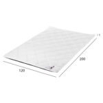 ΑΝΩΣΤΡΩΜΑ ΑΦΡΟΥ HM670.08 ΛΕΥΚΟ 120x200x5Y εκ. - Image 2