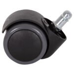 ΑΝΤΑΛΛΑΚΤΙΚΑ ΡΟΔΑΚΙΑ ΣΕΤ 5ΤΜΧ ΓΙΑ ΚΑΡΕΚΛΕΣ ΓΡΑΦΕΙΟΥ HM1203--ΜΑΥΡO-ΓΚΡΙ - Image 3