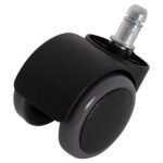 ΑΝΤΑΛΛΑΚΤΙΚΑ ΡΟΔΑΚΙΑ ΣΕΤ 5ΤΜΧ ΓΙΑ ΚΑΡΕΚΛΕΣ ΓΡΑΦΕΙΟΥ HM1203--ΜΑΥΡO-ΓΚΡΙ - Image 4