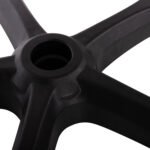 ΑΝΤΑΛΛΑΚΤΙΚΗ ΒΑΣΗ ΑΣΤΕΡΙ ΜΑΥΡΟ NYLON HM1203-- 29εκ ΑΚΤΙΝΑ - Image 2