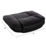 ΑΝΤΑΛΛΑΚΤΙΚΟ ΚΑΘΙΣΜΑ ΓΙΑ ΚΑΡΕΚΛΑ ΓΡΑΦΕΙΟΥ HM1091.01 ΜΑΥΡΟ PU 52x53x12(πάχος) εκ - Image 2