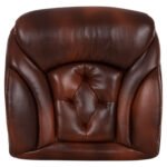 ΑΝΤΑΛΛΑΚΤΙΚO ΚΑΘΙΣΜΑ ΓΙΑ ΚΑΡΕΚΛΑ ΓΡΑΦΕΙΟΥ HM1099.09 ΚΑΦΕ PU 56x10x56εκ. - Image 3