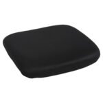 ΑΝΤΑΛΛΑΚΤΙΚΟ ΚΑΘΙΣΜΑ ΓΙΑ ΚΑΡΕΚΛΑ ΓΡΑΦΕΙΟΥ HM1000.01 ΜΑΥΡΟ ΥΦΑΣΜΑ 49x49 εκ - Image 4