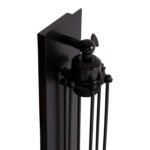 ΑΠΛΙΚΑ ΤΟΙΧΟΥ 2ΦΩΤΗ BEACON HM4463 ΜΕΤΑΛΛΟ ΣΕ ΜΑΥΡΟ 10x10x47Υεκ. - Image 4