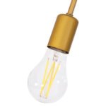 ΑΠΛΙΚΑ ΤΟΙΧΟΥ FRIDRIK HM7399.12 ΜΕΤΑΛΛΟ ΣΕ ΧΡΥΣΟ 12x15,5x28,5Υεκ. - Image 5