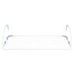 ΑΠΛΩΣΤΡΑ ΑΛΟΥΜΙΝΙΟΥ ΚΡΕΜΑΣΤΗ HM12166 ΛΕΥΚΗ ΜΕ ΜΗΚΟΣ ΑΠΛΩΜΑΤΟΣ 10m- 107x3x55εκ - Image 3