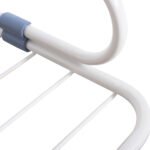 ΑΠΛΩΣΤΡΑ ΑΛΟΥΜΙΝΙΟΥ ΚΡΕΜΑΣΤΗ HM12166 ΛΕΥΚΗ ΜΕ ΜΗΚΟΣ ΑΠΛΩΜΑΤΟΣ 10m- 107x3x55εκ - Image 5