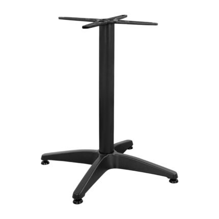 Αγόρασε ΒΑΣΗ ΑΛΟΥΜΙΝΙΟΥ 4ΝΥΧΗ 66Χ66X69Υεκ. ΜΕ ΣΤΑΥΡΟ 45Χ45εκ. HM448.03 ΜΑΥΡΗ σε μοναδική τιμή στο clickforshop.gr