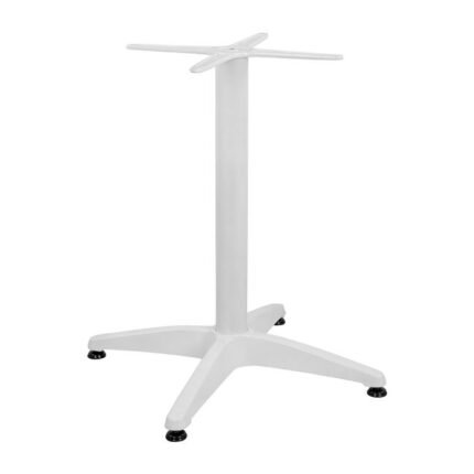 Αγόρασε ΒΑΣΗ ΑΛΟΥΜΙΝΙΟΥ 4ΝΥΧΗ 66x66x69Υεκ. ΜΕ ΣΤΑΥΡΟ 45x45εκ. HM448.02 ΛΕΥΚΗ σε μοναδική τιμή στο clickforshop.gr