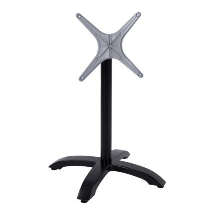 Αγόρασε ΒΑΣΗ ΑΛΟΥΜΙΝΙΟΥ ΠΤΥΣΣΟΜΕΝΗ HM469.01 ΜΑΥΡΟ ΜΑΤ 66Χ66Χ72Υεκ. ΜΕ ΣΤΑΥΡΟ 48Χ48εκ. σε μοναδική τιμή στο clickforshop.gr