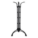 ΒΑΣΗ BAR ΑΠΟ ΜΑΝΤΕΜΙ HM446 3ΝΥΧΗ ΣΕ ΜΑΥΡΟ ΧΡΩΜΑ 50X50X105 - Image 3