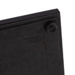 ΒΑΣΗ BAR ΜΕΤΑΛΛΙΚΗ ΜΑΥΡΗ ΜΑΤ 45Χ45Χ108εκ. ΜΕ ΡΕΓΟΥΛΑΤΟΡΟΥΣ HM439 - Image 6