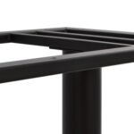 ΒΑΣΗ ΜΕΤΑΛΛΙΚΗ ΔΙΠΛΗ ΜΑΥΡΗ 80Χ40Χ72Υεκ. ΜΕ ΡΕΓΟΥΛΑΤΟΡΟΥΣ HM435 - Image 4