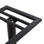 ΒΑΣΗ ΜΕΤΑΛΛΙΚΗ ΔΙΠΛΗ ΜΑΥΡΗ 80Χ40Χ72Υεκ. ΜΕ ΡΕΓΟΥΛΑΤΟΡΟΥΣ HM435 - Image 6