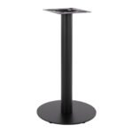 Αγόρασε ΒΑΣΗ ΜΕΤΑΛΛΙΚΗ ΜΑΥΡΗ ΜΑΤ Φ40Χ72εκ. HM437 σε μοναδική τιμή στο clickforshop.gr