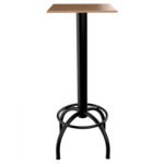 Αγόρασε ΒΑΣΗ ΜΠΑΡ H/B TS909 ΜΑΥΡΗ 60x60x103 εκ. σε μοναδική τιμή στο clickforshop.gr