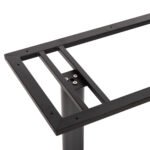 ΒΑΣΗ ΜΠΑΡ ΜΕΤΑΛΛΙΚΗ ΔΙΠΛΗ ΓΚΡΙ ΜΑΤ ΜΕΣΑΙΟΥ ΥΨΟΥΣ 40Χ80Χ90Υεκ. HM478.20 - Image 4