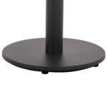 ΒΑΣΗ ΤΡΑΠΕΖΙΟΥ ΑΛΟΥΜΙΝΙΟΥ ΣΤΡΟΓΓΥΛΗ ΓΚΡΙ HM476.20 ΣΤΑΥΡΟΣ 48Χ48εκ Φ45Χ72Υεκ. - Image 4