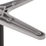 ΒΑΣΗ ΤΡΑΠΕΖΙΟΥ ΑΛΟΥΜΙΝΙΟΥ ΣΤΡΟΓΓΥΛΗ ΓΚΡΙ HM476.20 ΣΤΑΥΡΟΣ 48Χ48εκ Φ45Χ72Υεκ. - Image 6