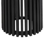 ΒΑΣΗ ΤΡΑΠΕΖΙΟΥ ΕΣΩΤ.ΧΩΡΟΥ ΣΤΡΟΓΓΥΛΗ FRANTZ HM9459.12 MINDI ΞΥΛΟ ΣΕ ΜΑΥΡΟ ΧΡΩΜΑ Φ45x74Yεκ. - Image 6