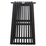 ΒΑΣΗ ΤΡΑΠΕΖΙΟΥ ΕΣΩΤ.ΧΩΡΟΥ ΤΕΤΡΑΓΩΝΗ FRANTZ HM9460.12 ΞΥΛΟ MINDI ΣΕ ΜΑΥΡΟ 45x45x73Y εκ. - Image 3