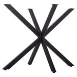 ΒΑΣΗ ΤΡΑΠΕΖΙΟΥ ΜΑΥΡΗ ΜΕΤΑΛΛΙΚΗ ΧΙΑΣΤΙ HM6255 ΓΙΑ ΕΠΙΦΑΝΕΙΑ 120Χ80εκ - Image 4