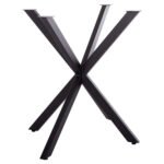 ΒΑΣΗ ΤΡΑΠΕΖΙΟΥ ΜΑΥΡΗ ΜΕΤΑΛΛΙΚΗ ΧΙΑΣΤΙ HM6255 ΓΙΑ ΕΠΙΦΑΝΕΙΑ 120Χ80εκ - Image 5