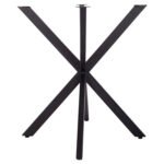 ΒΑΣΗ ΤΡΑΠΕΖΙΟΥ ΜΑΥΡΗ ΜΕΤΑΛΛΙΚΗ ΧΙΑΣΤΙ HM6255 ΓΙΑ ΕΠΙΦΑΝΕΙΑ 120Χ80εκ - Image 6