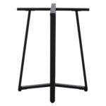 ΒΑΣΗ ΤΡΑΠΕΖΙΟΥ ΜΑΥΡΗ ΜΕΤΑΛΛΙΚΗ HM470.01 60x60x72Υ εκ. - Image 3