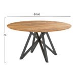 ΒΑΣΗ ΤΡΑΠΕΖΙΟΥ ΜΑΥΡΗ TS908 ΓΙΑ ΕΠΙΦΑΝΕΙΕΣ Φ150 - Image 2