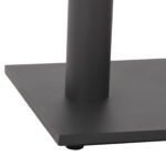 ΒΑΣΗ ΤΡΑΠΕΖΙΟΥ ΜΕΤΑΛΛΙΚΗ ΔΙΠΛΗ ΓΚΡΙ ΜΑΤ ΜΕ ΡΕΓΟΥΛΑΤΟΡΟΥΣ HM435.20 80Χ40Χ72Υεκ. - Image 5