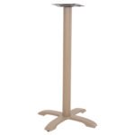 Αγόρασε ΒΑΣΗ ΤΡΑΠΕΖΙΟΥ ΜΠΑΡ ΑΠΟ ΜΕΤΑΛΛΟ/ΜΑΝΤΕΜΙ HM417.25 ΚΑΠΟΥΤΣΙΝΟ 62x62x108Υεκ. σε μοναδική τιμή στο clickforshop.gr