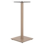 ΒΑΣΗ ΤΡΑΠΕΖΙΟΥ ΜΠΑΡ HM439.25 ΜΕΤΑΛΛΙΚΗ ΚΑΠΟΥΤΣΙΝΟ ΜΑΤ-ΡΕΓΟΥΛΑΤΟΡΟΙ 46x46x108Yεκ. - Image 4