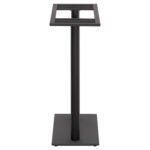 ΒΑΣΗ ΤΡΑΠΕΖΙΟΥ ΜΠΑΡ HM480.01 ΔΥΟ ΠΟΔΙΑ-ΜΕΤΑΛΛΙΚΗ ΣΕ ΜΑΥΡΟ ΧΡΩΜΑ 80x40x108Υεκ - Image 5