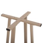 ΒΑΣΗ ΤΡΑΠΕΖΙΟΥ ΜΠΑΡ ΜΕΣΑΙΟΥ ΥΨΟΥΣ HM477.25 ΜΕΤΑΛΛΟ ΚΑΠΟΥΤΣΙΝΟ 50x50x90Υεκ. - Image 6