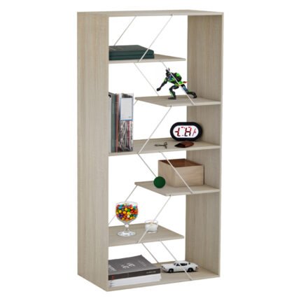 Αγόρασε ΒΙΒΛΙΟΘΗΚΗ TARS HM2240.11 SONAMA ΜΕΛΑΜΙΝΗ-ΛΕΥΚΕΣ ΜΕΤΑΛΛΙΚΕΣ ΒΕΡΓΕΣ 84x24x157Υεκ. σε μοναδική τιμή στο clickforshop.gr