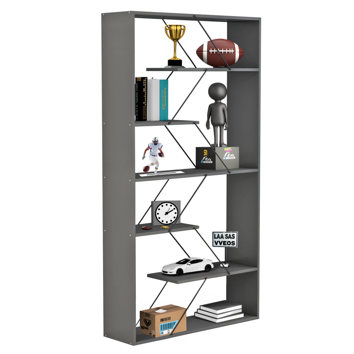 ΒΙΒΛΙΟΘΗΚΗ TARS HM2240.20 ΓΚΡΙ ΜΕΛΑΜΙΝΗ-ΜΑΥΡΕΣ ΜΕΤΑΛΛΙΚΕΣ ΒΕΡΓΕΣ 84x24x157Υεκ. Αγόρασε ΒΙΒΛΙΟΘΗΚΗ TARS HM2240.20 ΓΚΡΙ ΜΕΛΑΜΙΝΗ-ΜΑΥΡΕΣ ΜΕΤΑΛΛΙΚΕΣ ΒΕΡΓΕΣ 84x24x157Υεκ. σε μοναδική τιμή στο clickforshop.gr