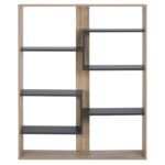 ΒΙΒΛΙΟΘΗΚΗ MARCELINE HM8772.02 100Χ21Χ124,5 ΓΚΡΙ - Image 3