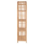 ΒΙΒΛΙΟΘΗΚΗ SIMOK HM9552 ΑΠΟ ΦΥΣΙΚΟ RATTAN ΣΕ ΦΥΣΙΚΟ ΧΡΩΜΑ 80x40x182Υεκ. - Image 4